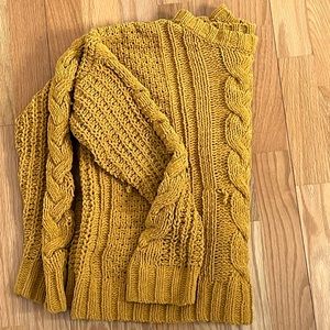 Aeropostale Knit Cable Sweater